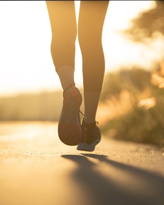 Running woman Running woman